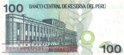 Peru - 100  Nuevos Soles (#178b_UNC)