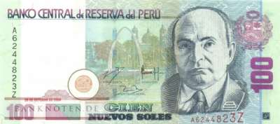 Peru - 100  Nuevos Soles (#178b_UNC)