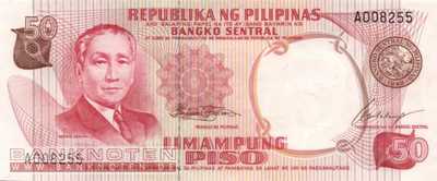 Philippines - 50  Piso (#146a_UNC)