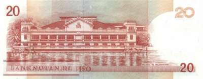 Philippinen - 20  Piso - Ersatzbanknote (#182kR-12_UNC)