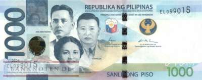 Philippinen - 1.000  Piso (#235c_UNC)