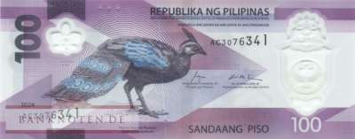 Philippinen - 100  Piso (#238a_UNC)