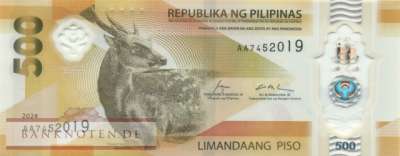 Philippines - 500  Piso (#240a_UNC)