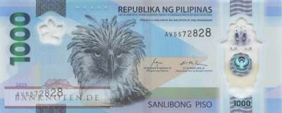 Philippinen - 1.000 Piso (#241-25_UNC)