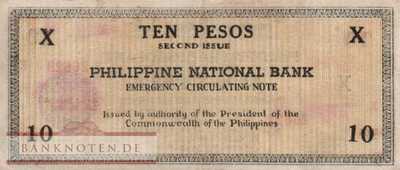 Philippinen - 10  Pesos (#S627a_VF)