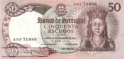 Portugal - 50  Escudos (#168-U13_XF)