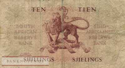 Südafrika - 10  Shillings (#091d-59_VG)