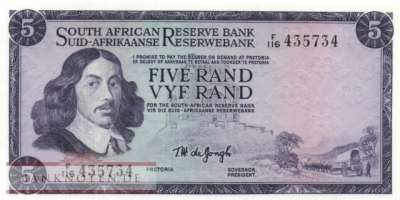 Südafrika - 5  Rand (#111b_UNC)