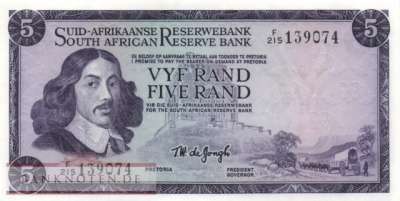 Südafrika - 5  Rand (#112b_UNC)