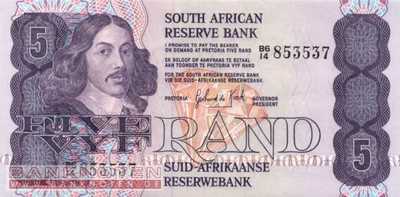 South Africa - 5  Rand (#119c_UNC)
