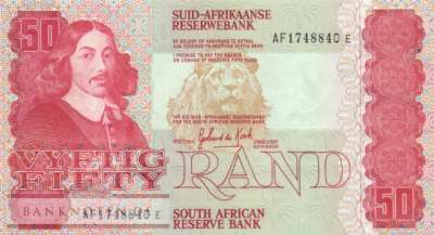 Südafrika - 50  Rand (#122a_UNC)