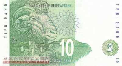 Südafrika - 10  Rand (#123b_UNC)