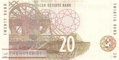 Südafrika - 20  Rand (#124b_UNC)