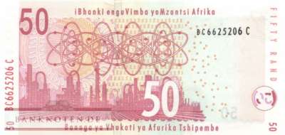 South Africa - 50  Rand (#130b_UNC)