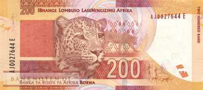 Südafrika - 200  Rand (#137_UNC)