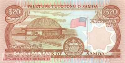 Samoa - 20  Tala (#028_UNC)