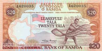 Samoa - 20  Tala (#028_UNC)