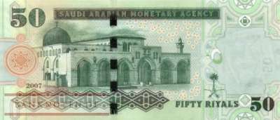 Saudi Arabien - 50  Riyals (#034a_UNC)