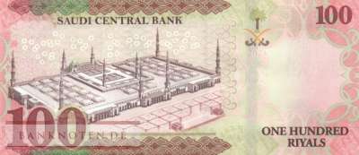 Saudi Arabien - 100  Riyals (#049b_UNC)