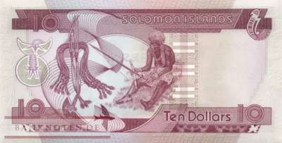 Solomon Islands - 10  Dollars (#007a_UNC)