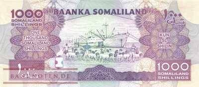 Somaliland - 1.000  Shillings (#020b_UNC)