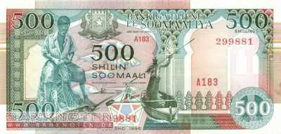 Somalia - 500  Shilin (#036c_AU)