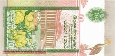 Sri Lanka - 10  Rupees (#108a_UNC)