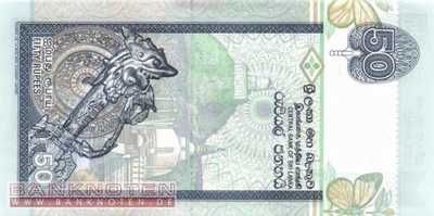 Sri Lanka - 50  Rupees (#110b_UNC)