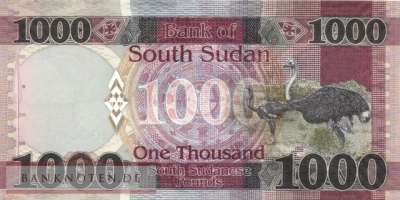 Südsudan - 1.000  Pounds (#017c_UNC)