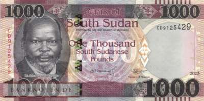 Südsudan - 1.000  Pounds (#017c_UNC)