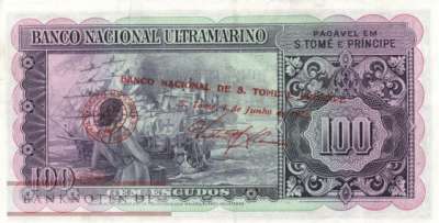 Sao Tome & Principe - 100  Escudos (#046_VF)