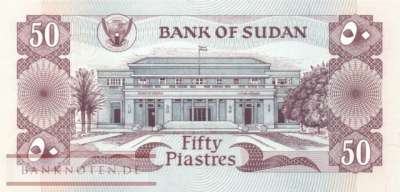 Sudan - 50  Piastres (#017_UNC)