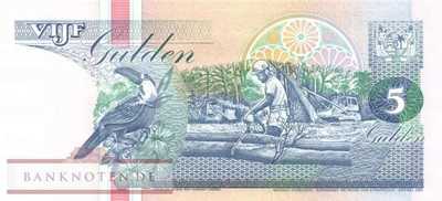 Surinam - 5  Gulden (#136b-98_UNC)