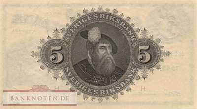 Schweden - 5  Kronor (#033af-U4_UNC)