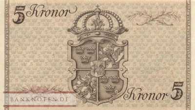 Schweden - 5  Kronor (#041a_AU)