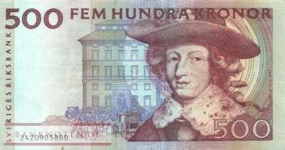 Schweden - 500  Kronor (#059a-92_VF)