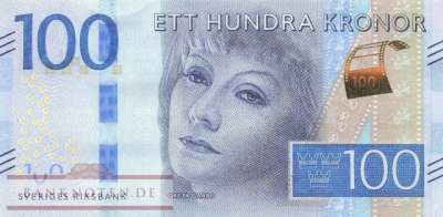 Schweden - 100 Kronor (#071c_UNC)