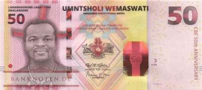 Swaziland - eSwatini - 50  Emalangeni (#046_UNC)