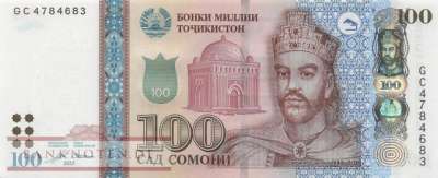 Tadschikistan - 100 Somoni (#028c_UNC)