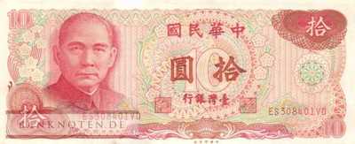 Taiwan - 10  Yüan (#1984_AU)