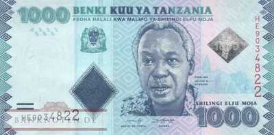 Tanzania - 1.000  Shilingi (#041c_UNC)