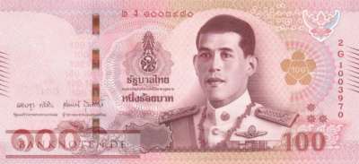 Thailand - 100  Baht (#137b-U91_UNC)