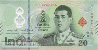 Thailand - 20 Baht (#142b_UNC)