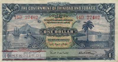 Trinidad und Tobago - 1  Dollar (#005c-42_F)