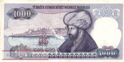 Türkei - 1.000  Lira (#196-2_VF)