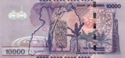 Uganda - 10.000  Shillings (#052f_UNC)