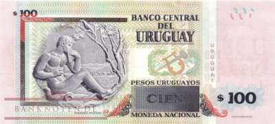 Uruguay - 100  Pesos Uruguayos (#095b_UNC)