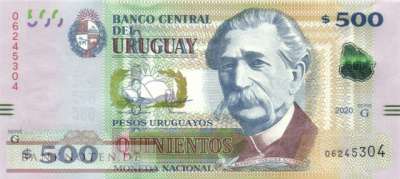 Uruguay - 500  Pesos Uruguayos (#097c_UNC)