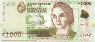 Uruguay - 1.000  Pesos Uruguayos (#098c_UNC)