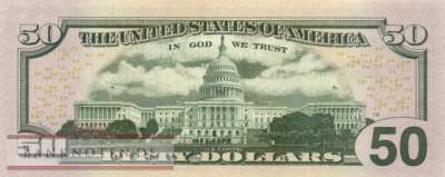 USA - 50  Dollars (#547-B_UNC)